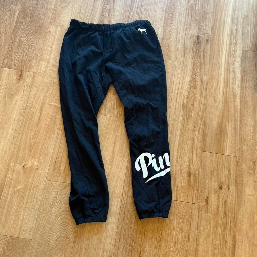 Victoria-s-secret Women's Black and Navy Joggers-tracksuits